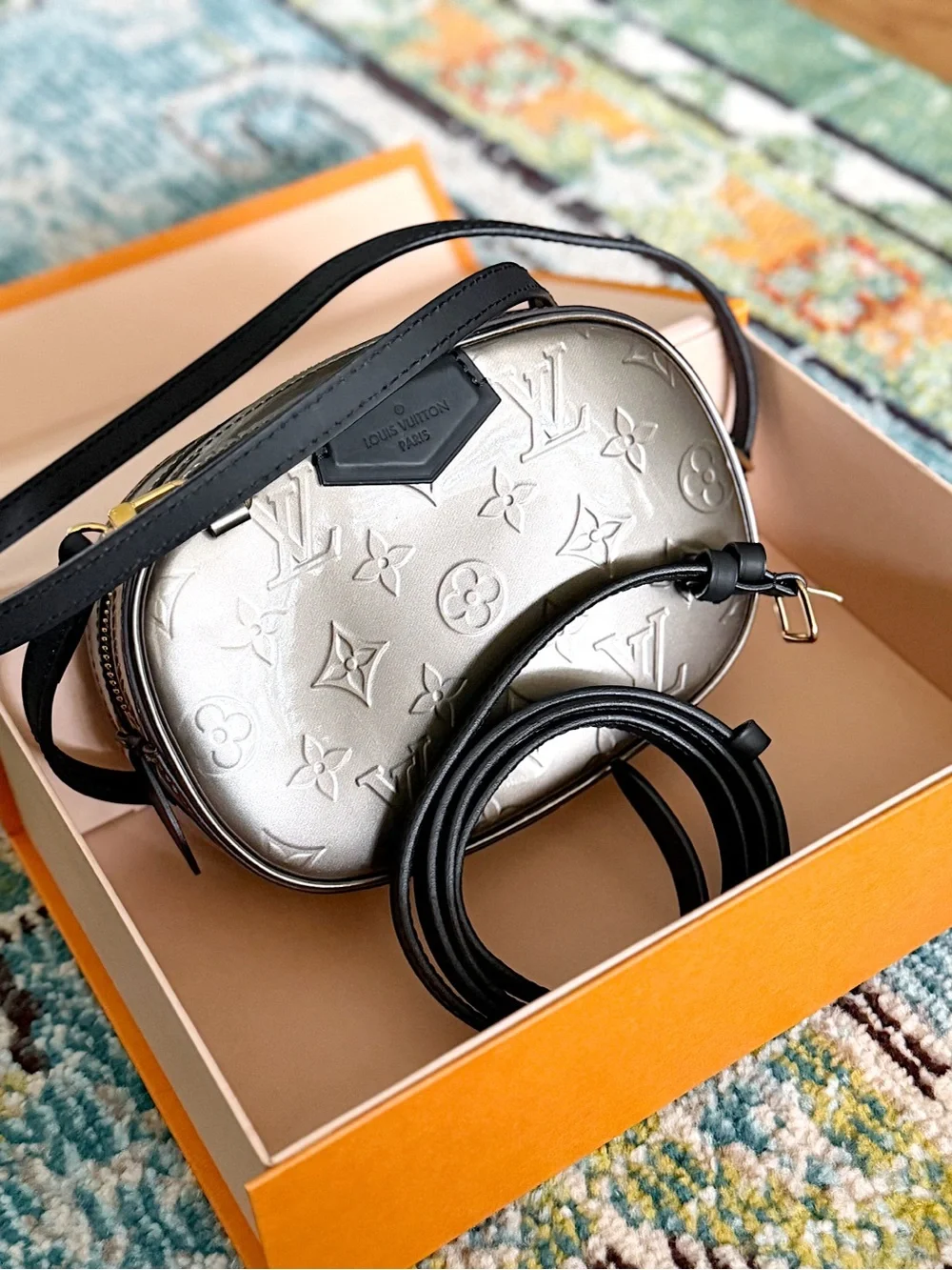 LOUIS VUITTON M90510 MonogramVernis Belt Body bag Crossbody 2WAY Shoulder Bag
